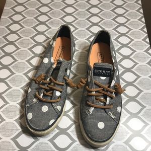 Sperry Canvas Sneakers Sz 6.5